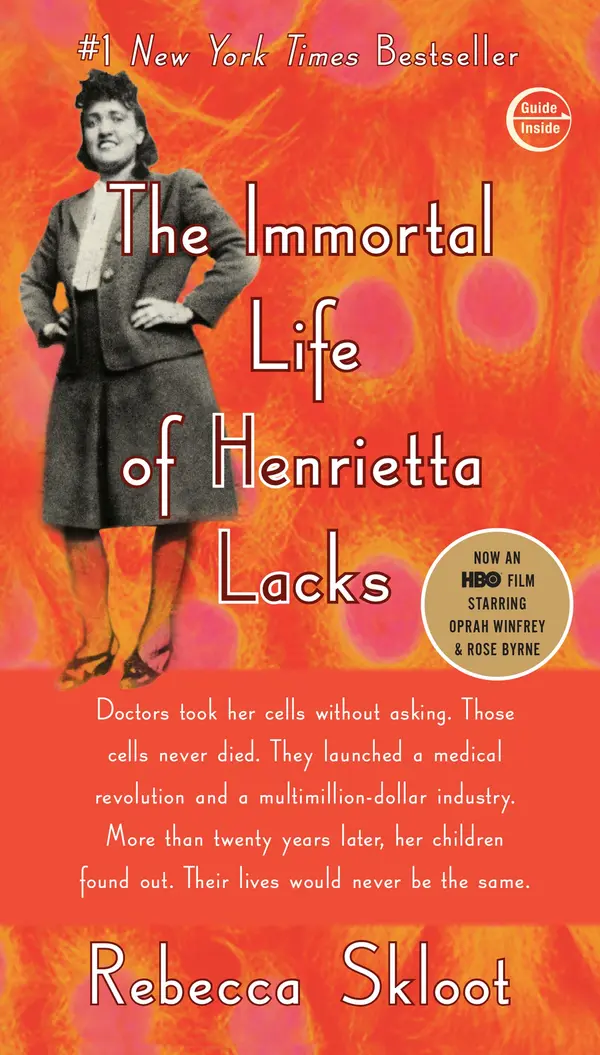 The Immortal Life of Henrietta Lacks by Rebecca Skloot cover