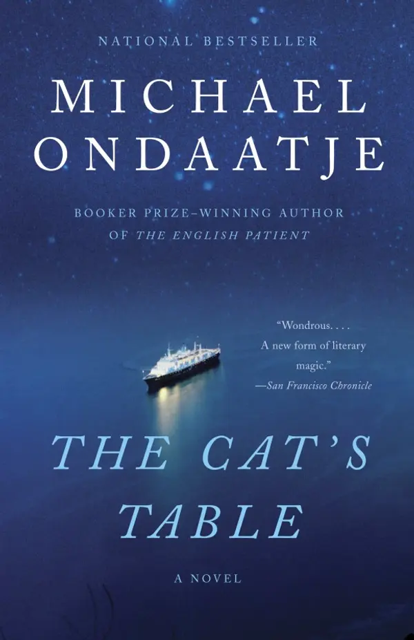 The Cat's Table by Michael Ondaatje cover