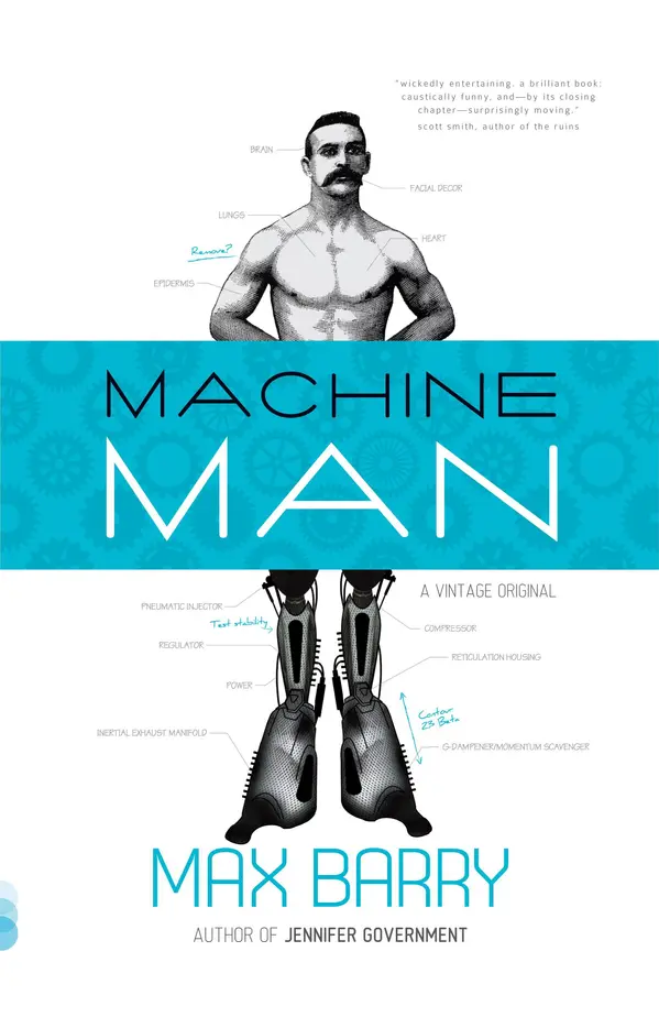 Machine Man by Max Barry cover