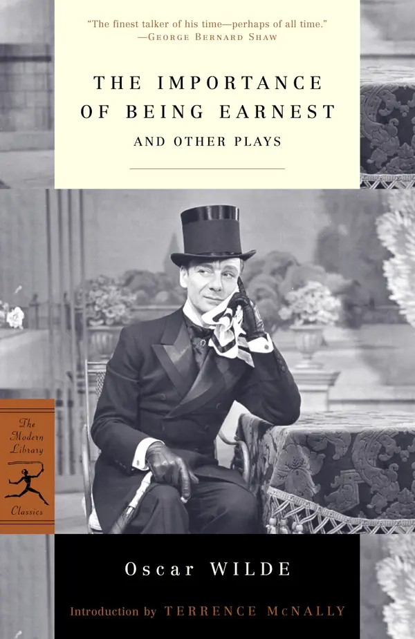 The Importance of Being Earnest by Oscar Wilde, Terrence McNally cover