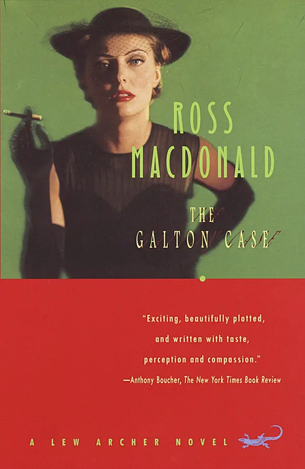 The Galton Case by Ross Macdonald cover