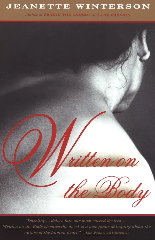 Written on the Body by Jeanette Winterson cover