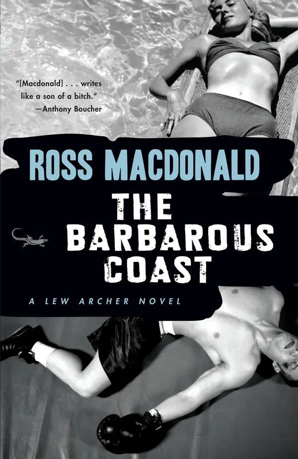 The Barbarous Coast by Ross Macdonald cover