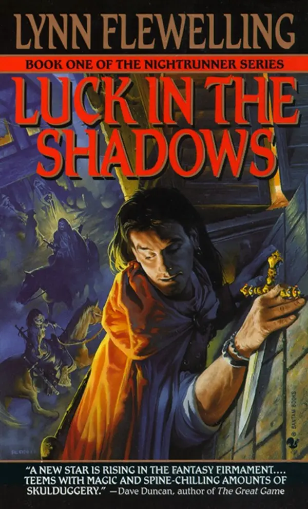 Luck in the Shadows by Lynn Flewelling cover