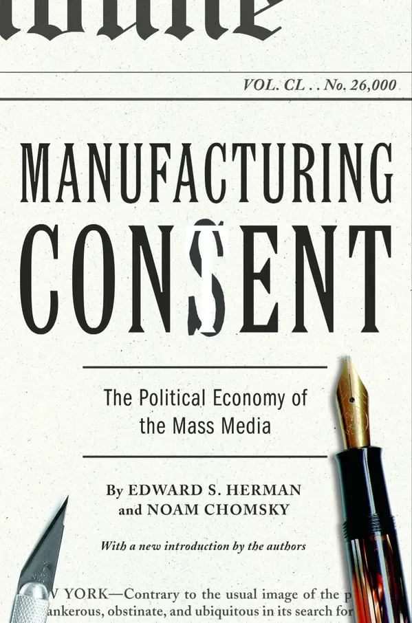 Manufacturing Consent by Edward S. Herman, Noam Chomsky cover