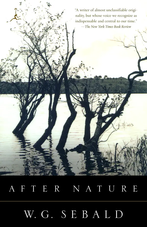 After Nature by W.G. Sebald cover
