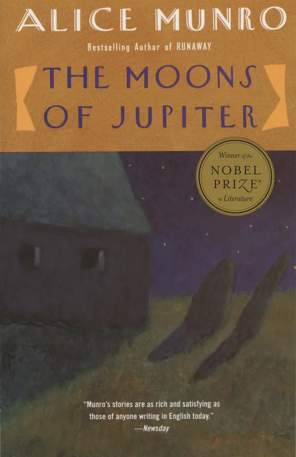 The Moons of Jupiter by Alice Munro cover