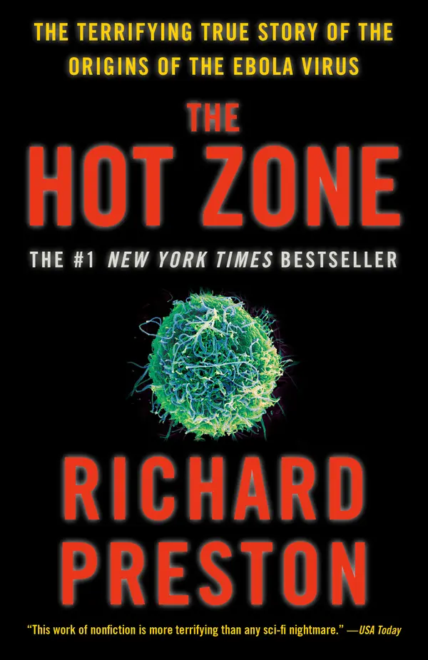 The Hot Zone by Richard Preston cover