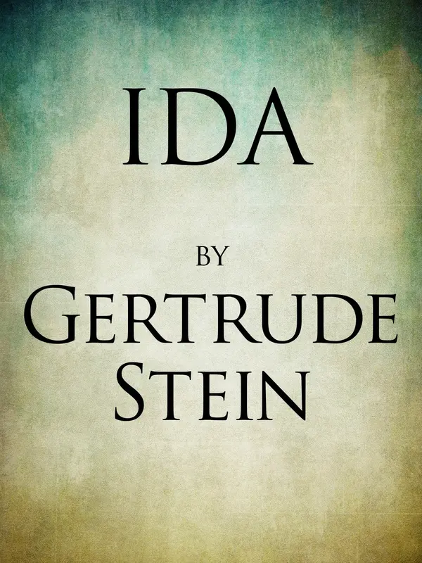 Ida by Gertrude Stein cover