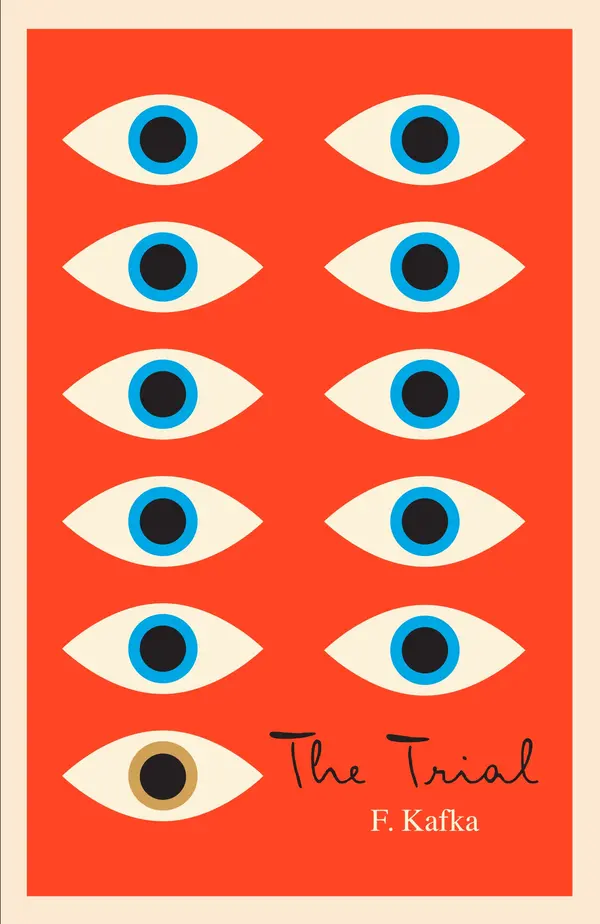 The Trial by Franz Kafka cover