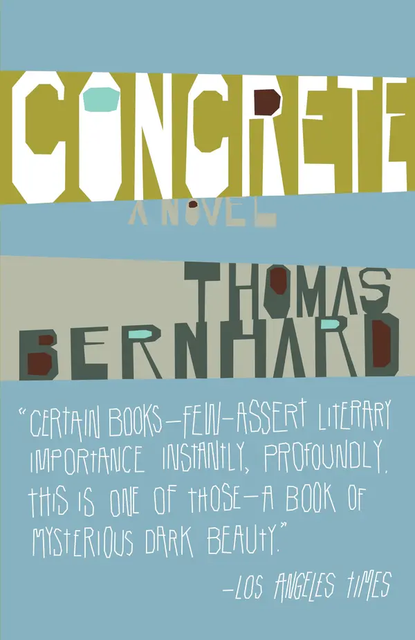 Concrete by Thomas Bernhard cover