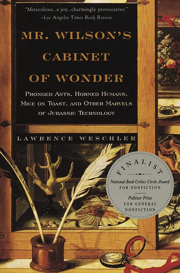 Mr. Wilson's Cabinet Of Wonder by Lawrence Weschler cover