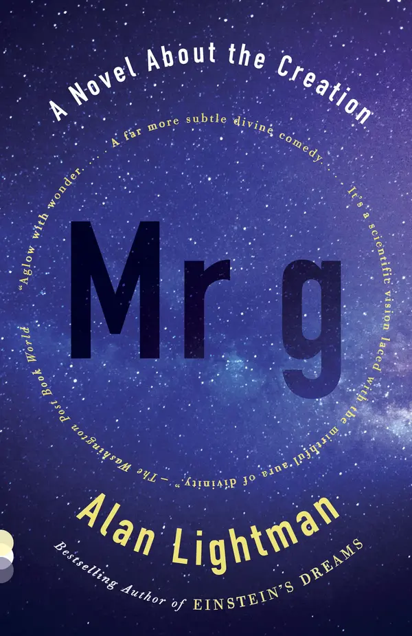 Mr g by Alan Lightman cover