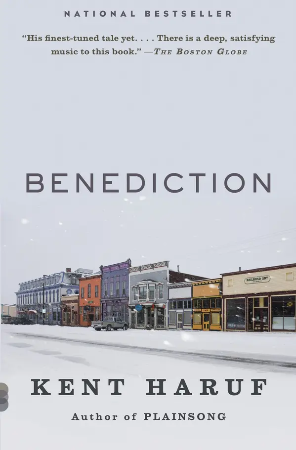 Benediction by Kent Haruf cover