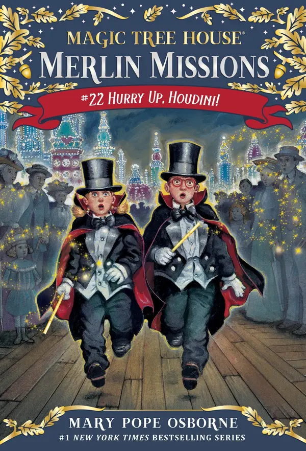 Hurry Up, Houdini! by Mary Pope Osborne, Sal Murdocca cover