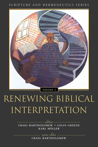 Renewing Biblical Interpretation book cover