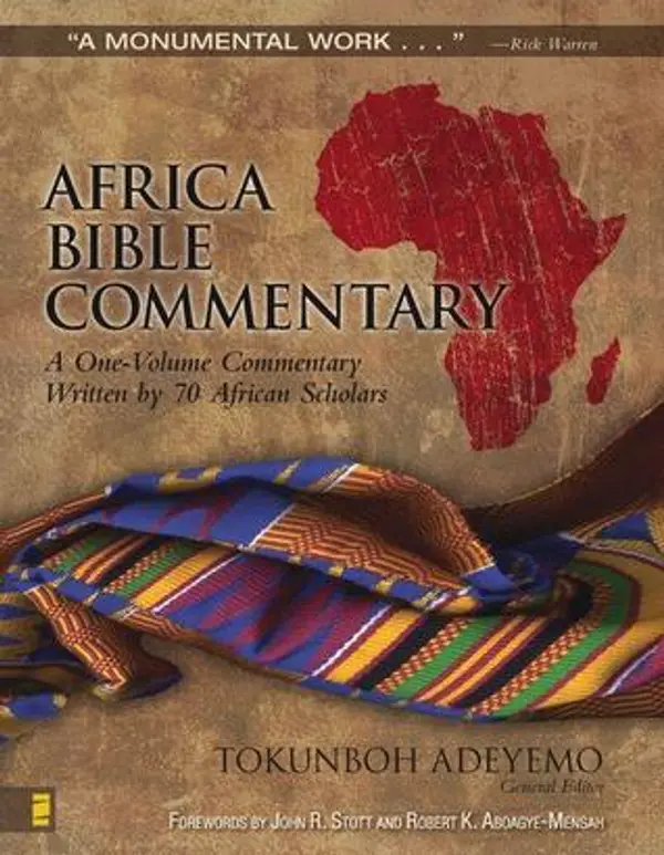 Africa Bible Commentary: A One-Volume Commentary Written by 70 African Scholars by Tokunboh Adeyemo cover