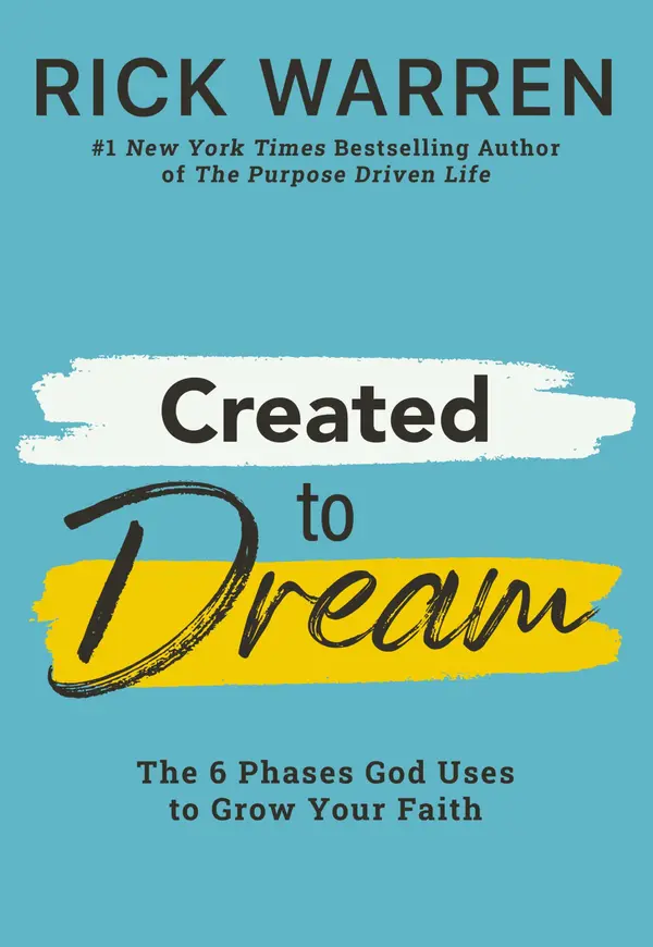 Created to Dream by Rick Warren cover