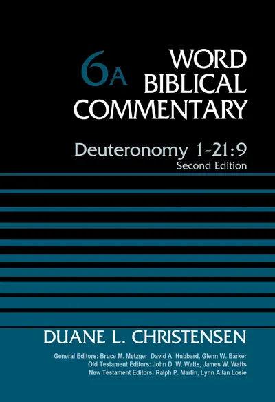 Deuteronomy 1-21:9, Volume 6A book cover