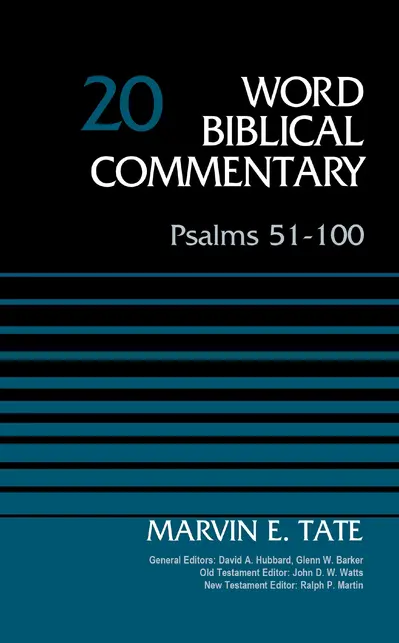 Psalms 51-100, Volume 20 book cover