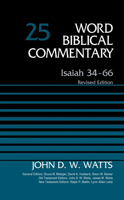 Isaiah 34-66, Volume 25 book cover