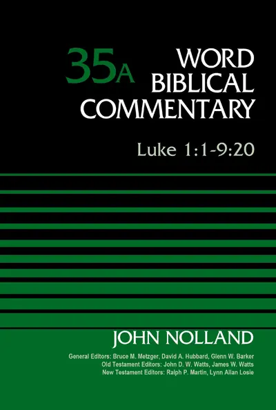 Luke 1:1-9:20, Volume 35A book cover