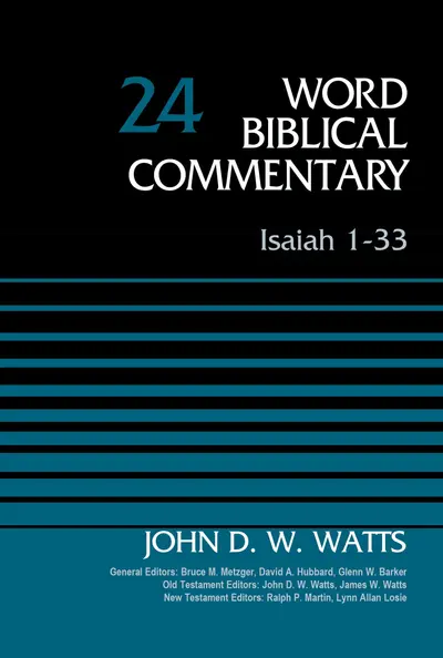 Isaiah 1-33, Volume 24 book cover