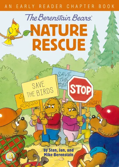 The Berenstain Bears' Nature Rescue book cover