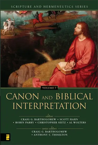 Canon and Biblical Interpretation book cover