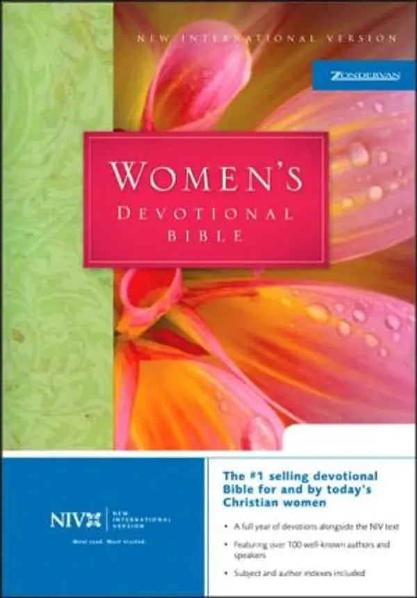 NIV Womens Devotional Bible by Zondervan cover