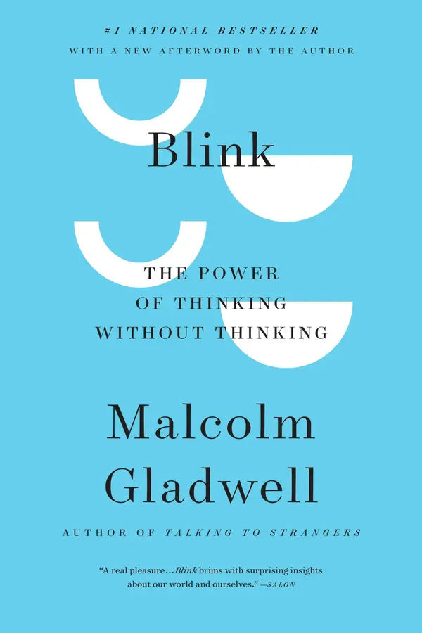 Blink by Malcolm Gladwell cover