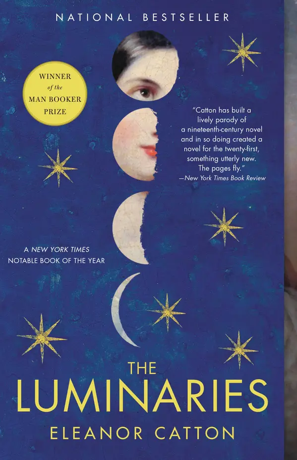The Luminaries by Eleanor Catton cover