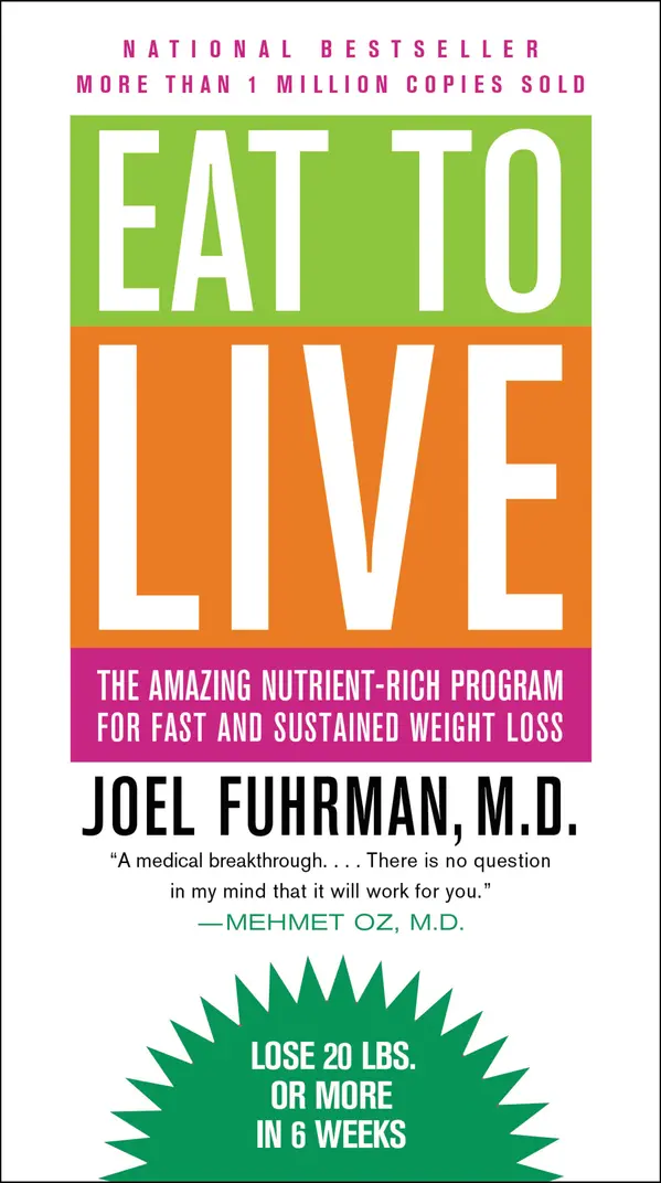 Eat to Live by Joel Fuhrman cover