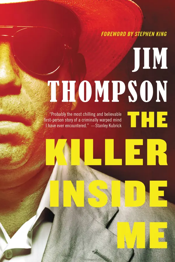 The Killer Inside Me by Jim Thompson, Stephen King cover