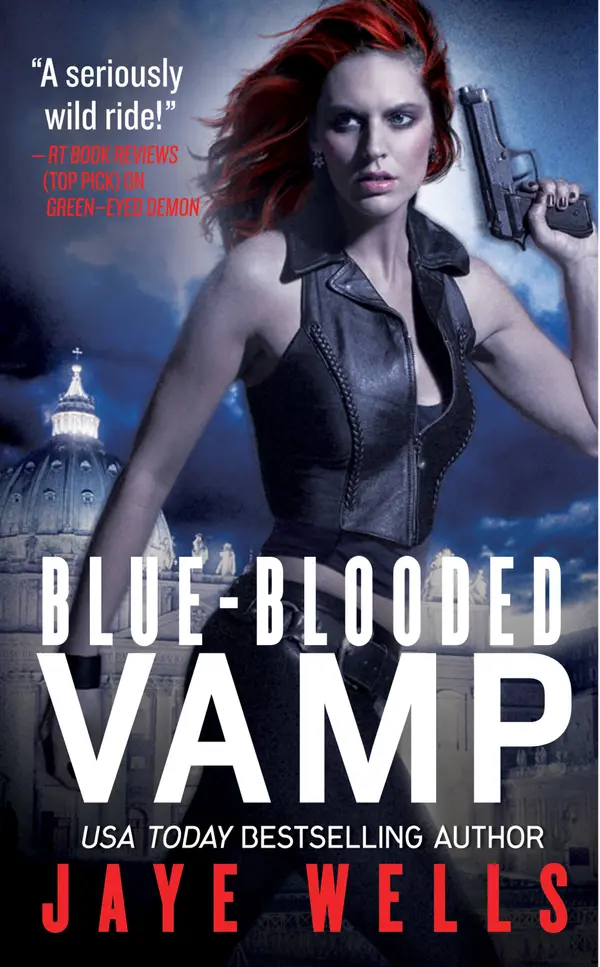 Blue-Blooded Vamp by Jaye Wells cover
