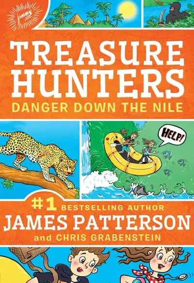 Treasure Hunters: Danger Down the Nile book cover
