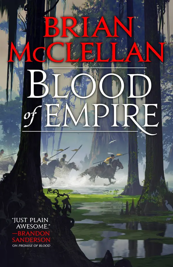 Blood of Empire by Brian McClellan cover