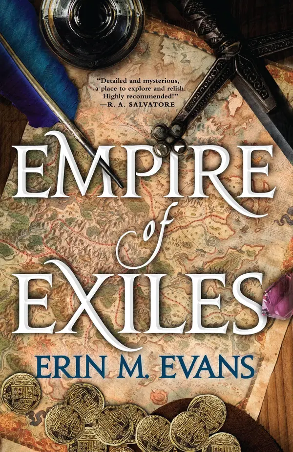 Empire of Exiles by Erin M Evans cover