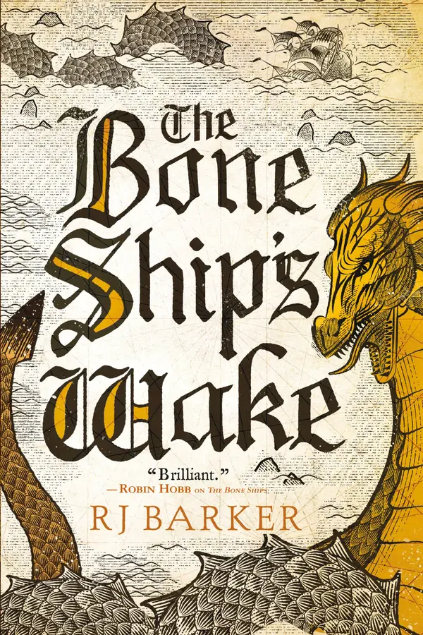 The Bone Ship's Wake by RJ Barker cover