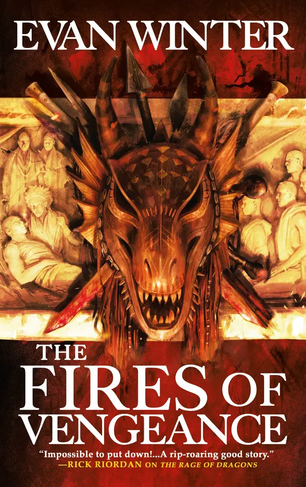 The Fires of Vengeance by Evan Winter cover