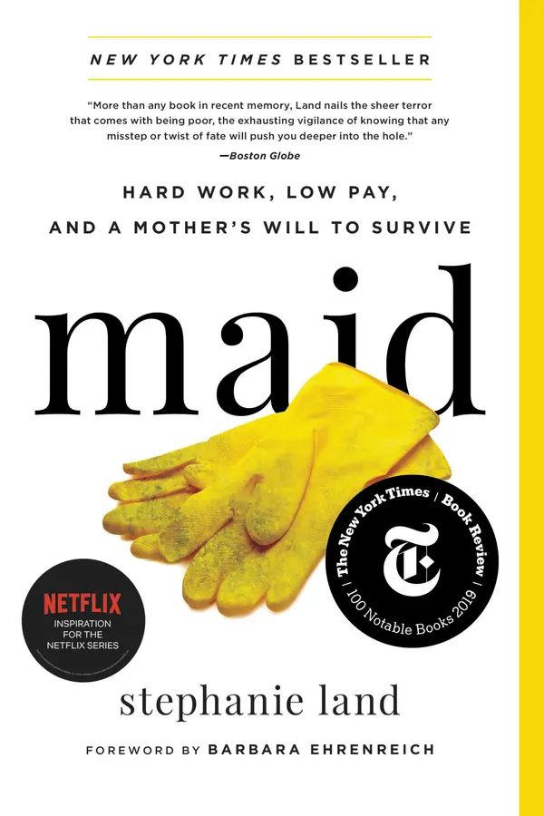 Maid by Stephanie Land, Barbara Ehrenreich cover