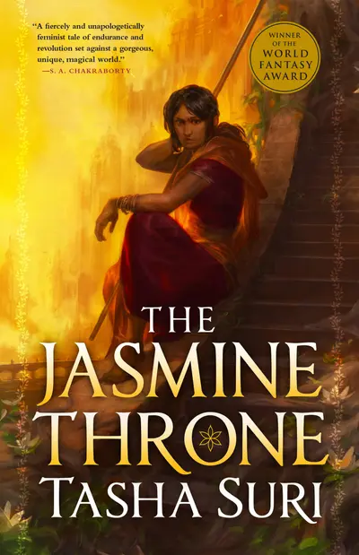 The Jasmine Throne book cover