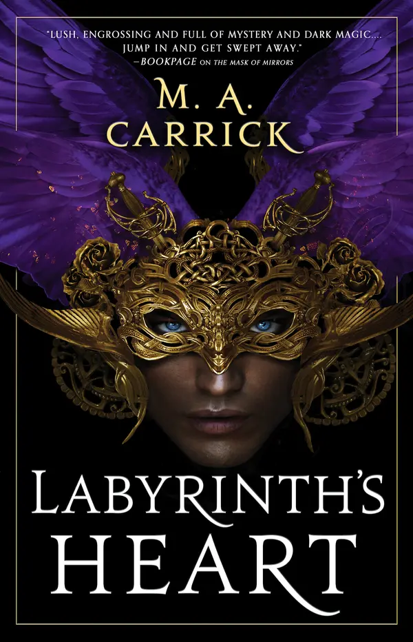 Labyrinth's Heart by M. A. Carrick cover
