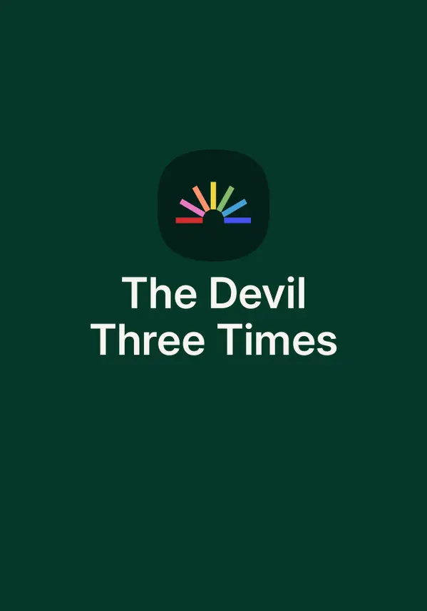 The Devil Three Times by Rickey Fayne cover