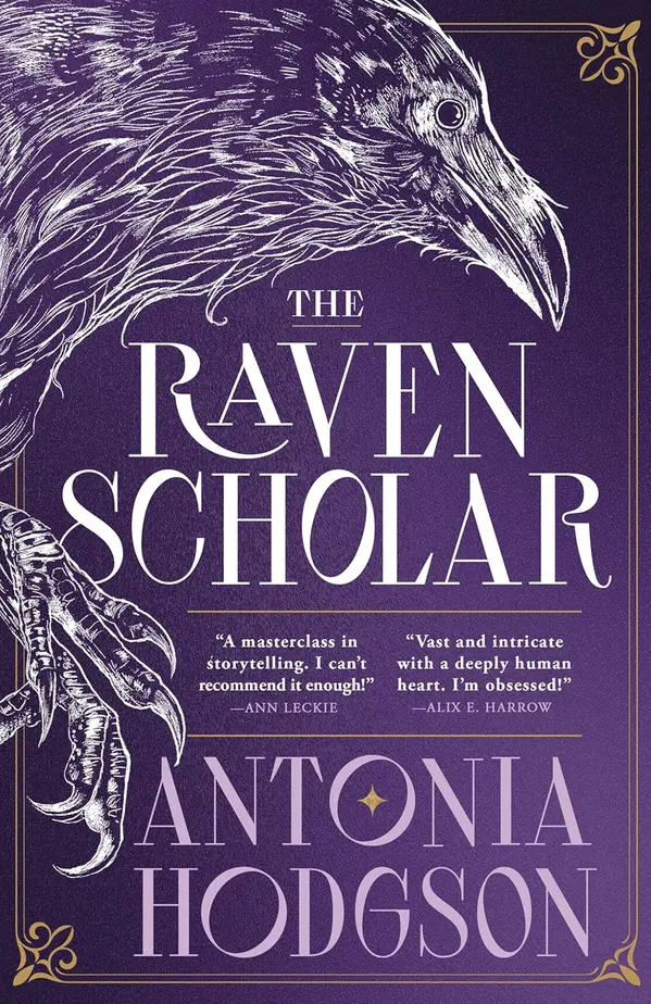 The Raven Scholar (Eternal Path Trilogy, 1) by Antonia Hodgson cover