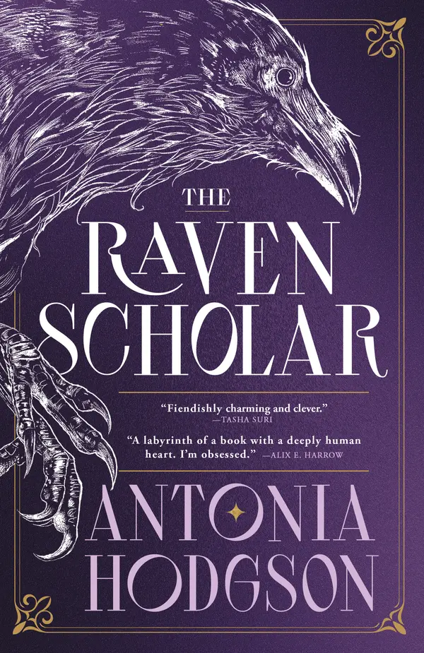 The Raven Scholar by Antonia Hodgson cover
