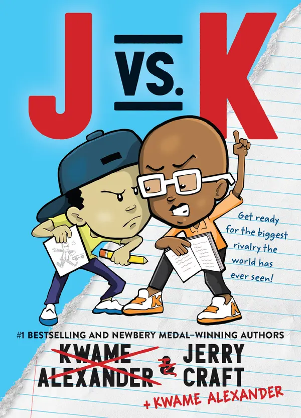 J vs. K by Kwame Alexander, Jerry Craft, Jerry Craft cover