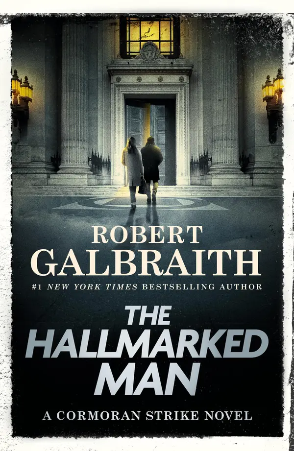 The Hallmarked Man by Robert Galbraith cover