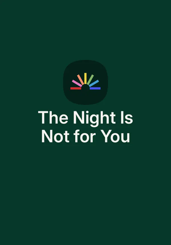 The Night Is Not for You by Eman Quotah cover