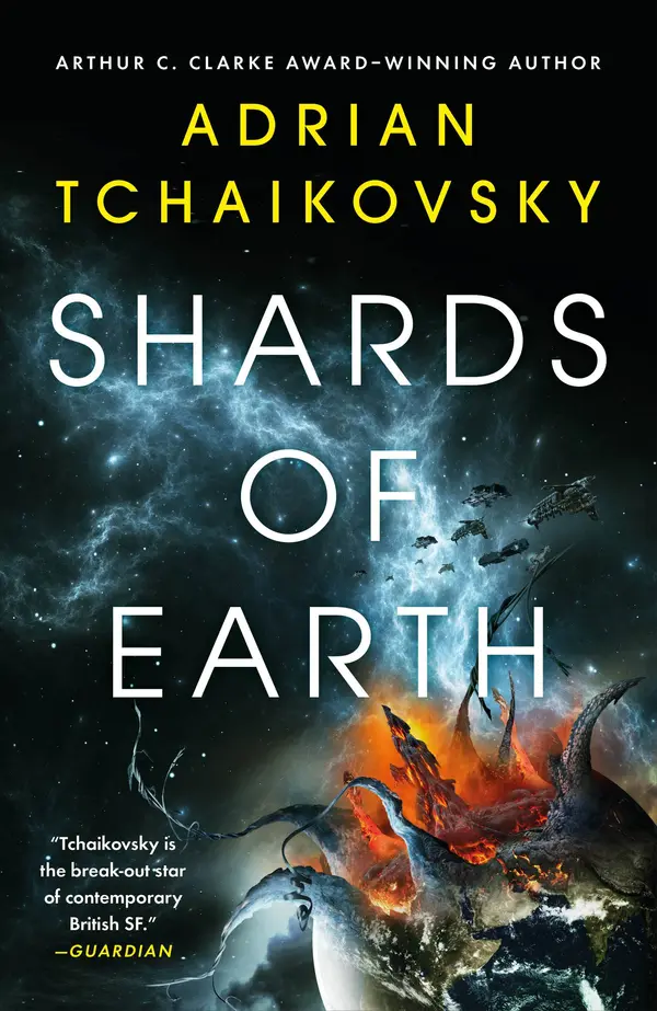 Shards of Earth by Adrian Tchaikovsky cover